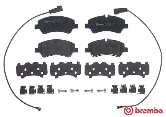 A.B.S. P 24 187 BREMBO Bremsbelagsatz, Scheibenbremse